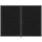 Safety 8 ft. W x 6 ft. H Composite Panel Fence Gate without Post, for Garden and pool Privacy