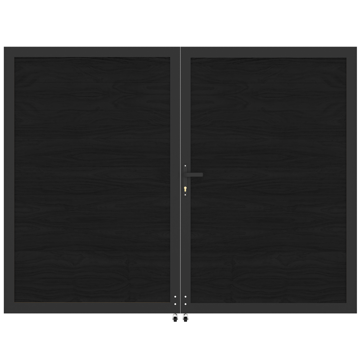 Safety 8 ft. W x 6 ft. H Composite Panel Fence Gate without Post, for Garden and pool Privacy