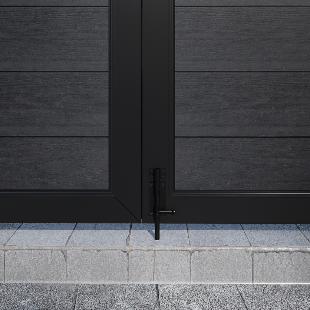 Safety 8 ft. W x 6 ft. H Composite Panel Fence Gate without Post, for Garden and pool Privacy