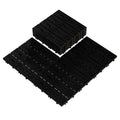 12'' X 12'' Composite Interlocking Deck Tile, Easy DIY Installation (Set Of 10)