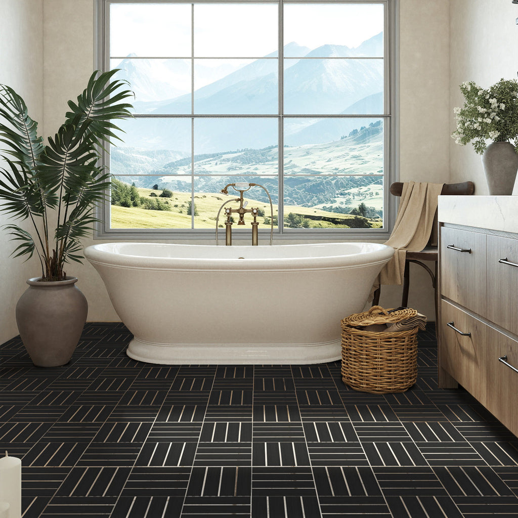 12'' X 12'' Composite Interlocking Deck Tile, Easy DIY Installation (Set Of 10)