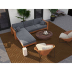 12'' X 12'' Composite Interlocking Deck Tile, Easy DIY Installation (Set Of 10)
