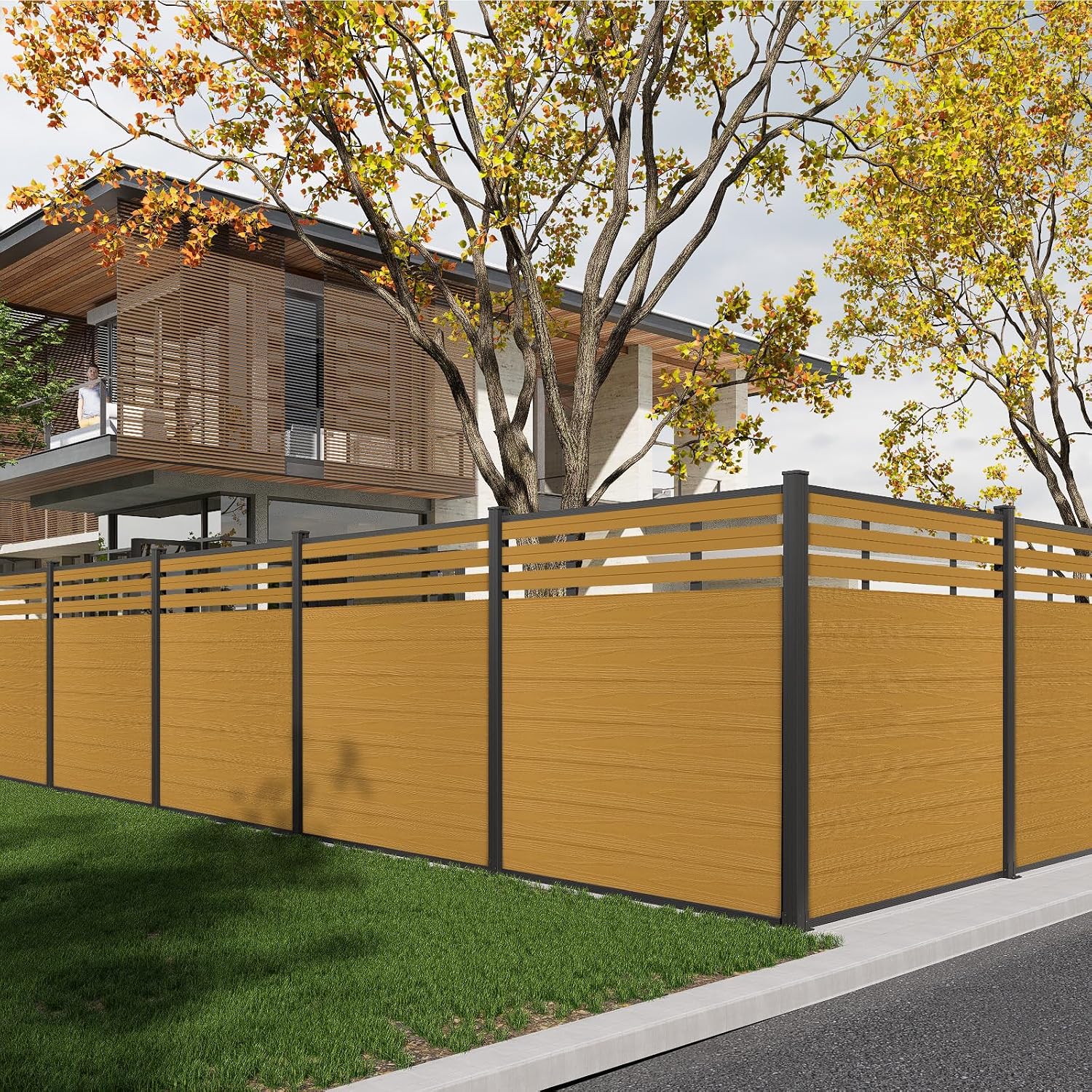 Color: Yellow Teak