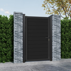 Size: 6ft(h) * 3ft(w); Color: Black
