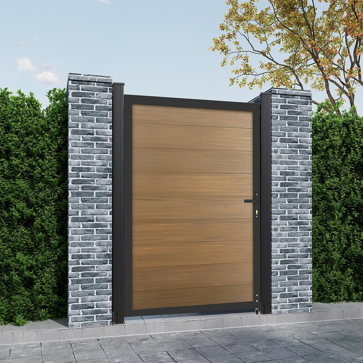 Size: 6ft(h) * 4ft(w); Color: Brown