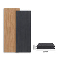 Color: Teak / Charcoal